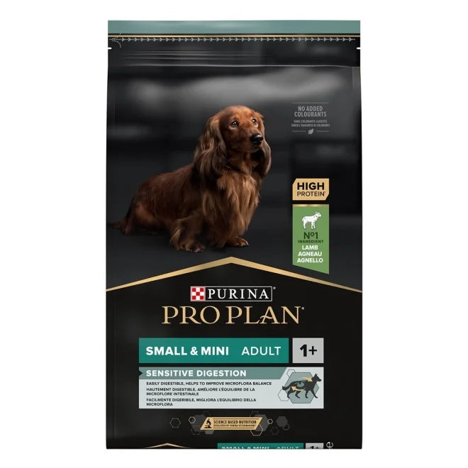 Purina Pro Plan Small & Mini Adult - SENSITIVE DIGESTION Lamm 7 kg