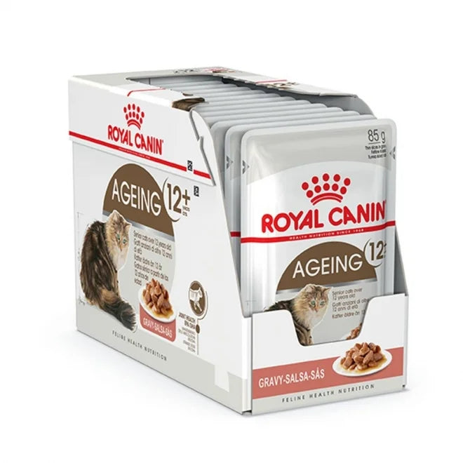 Royal Canin Ageing 12+ Gravy Våtfoder för Senior katt 12x85g