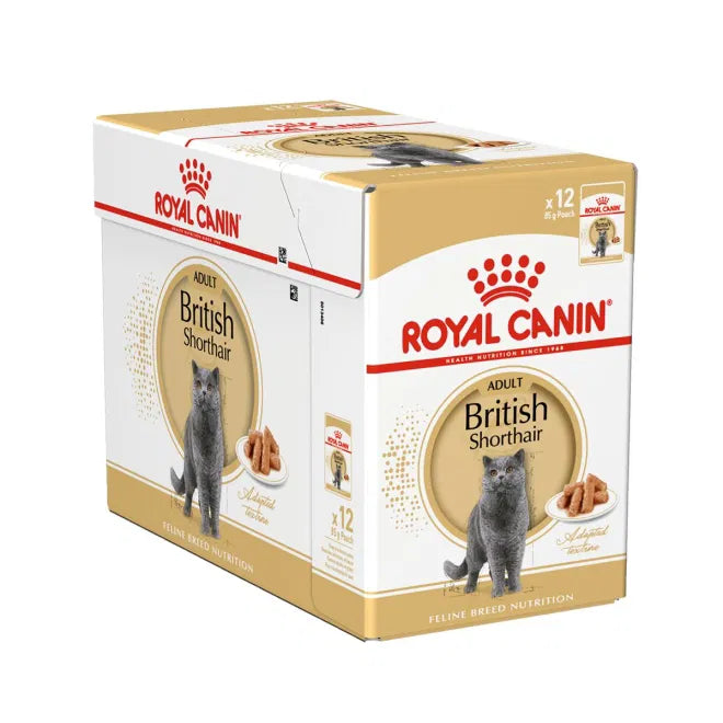 Royal Canin British Shorthair Adult Våtfoder för katt 85 g x 12 st