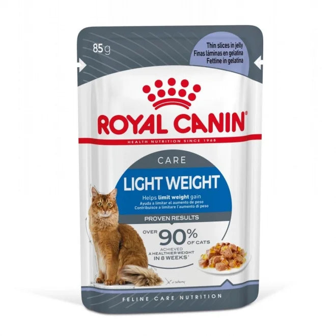 Royal Canin Feline Wet Light Weight Care Jelly Adult Våtfoder för katt 85 g x 12 st