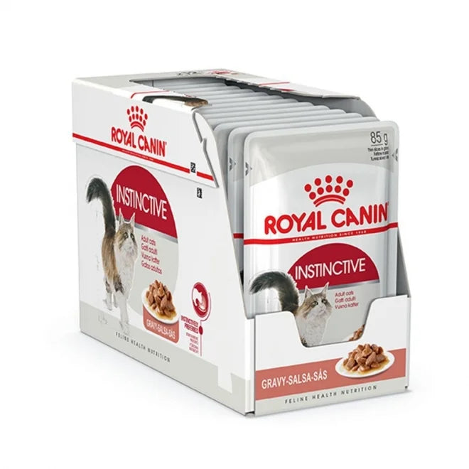 Royal Canin Instinctive Gravy Adult Våtfoder för katt 85 g x 12 st