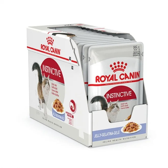 Royal Canin Instinctive Jelly Adult Våtfoder för katt 85 g x 12 st