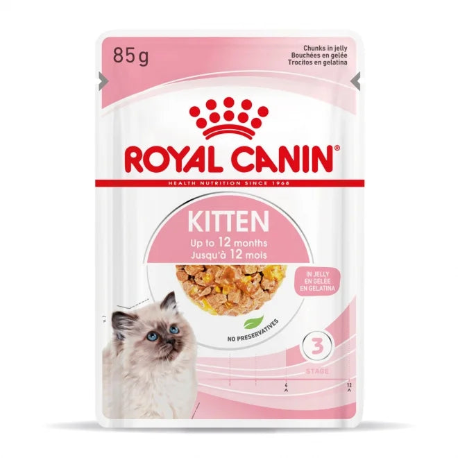 Royal Canin Kitten Jelly Våtfoder för kattunge 85 g x 12 st