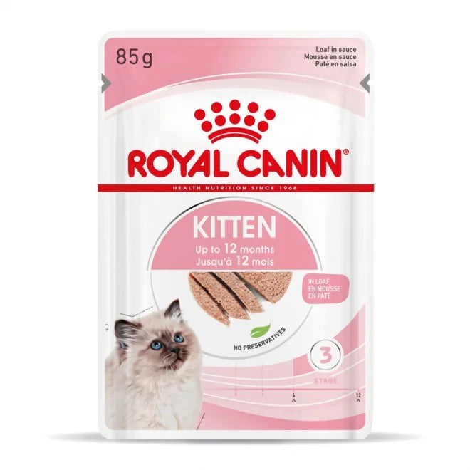 Royal Canin Kitten Loaf Våtfoder för kattunge 85 g x 12 st