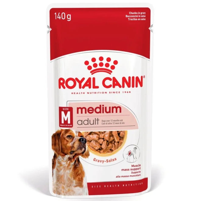 Royal Canin SHN Medium Adult Våtfoder för hund 140 g x 10 st