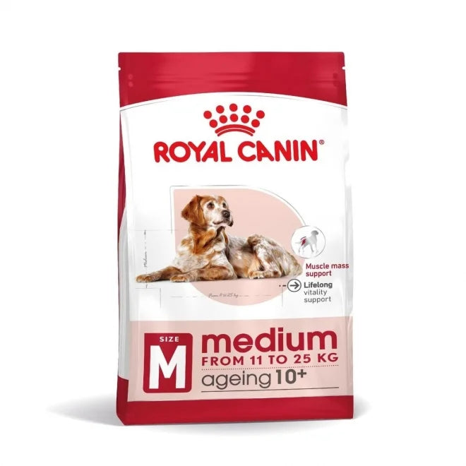 Royal Canin Medium Ageing 10+ Ageing Torrfoder för hund 15 kg