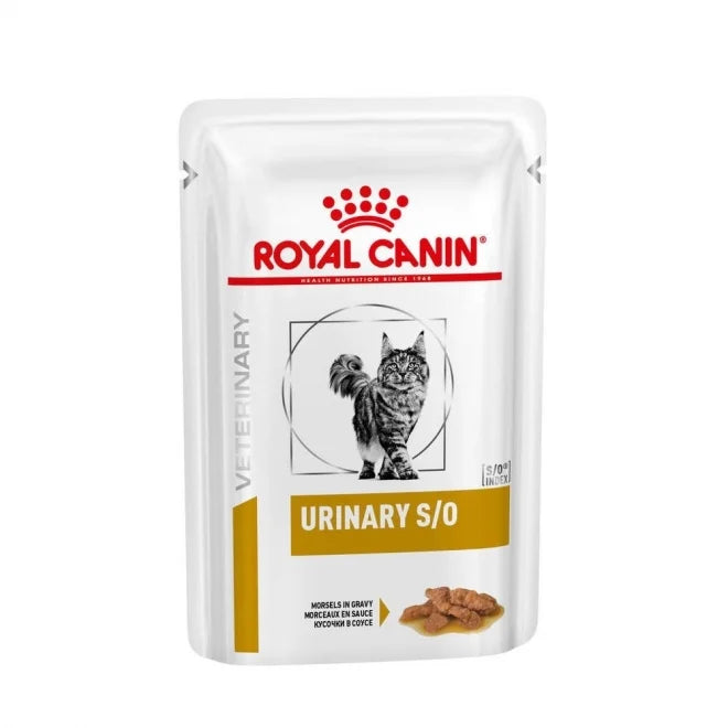 Royal Canin Veterinary Diets Cat Urinary S/O Morcels in Gravy Pouch Våtfoder för katt 85 g x 12 st