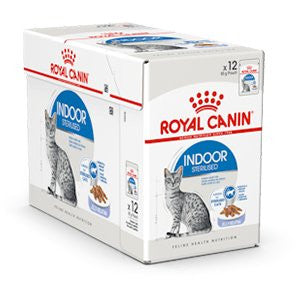 Royal Canin Indoor Sterilised Jelly Våtfoder för katt 12x85 g